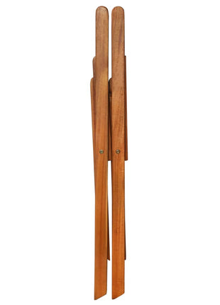 Bistrostoelen 2 st massief acaciahout