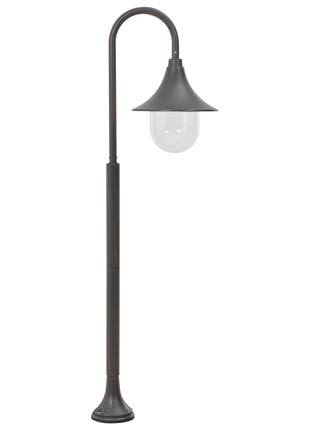 Paalverlichting tuin E27 120 cm aluminium brons