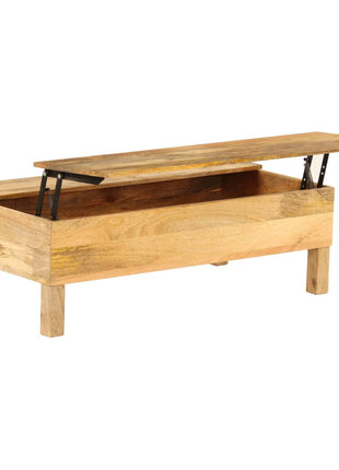 Salontafel 110X55X35 Cm Massief Mangohout