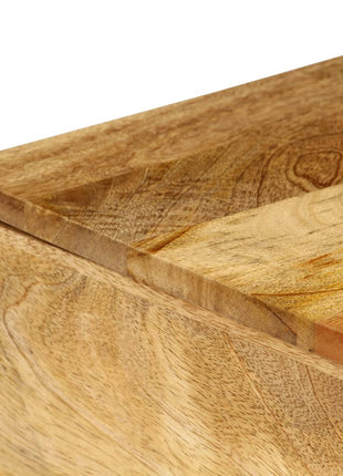 Salontafel 110X55X35 Cm Massief Mangohout