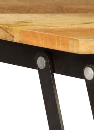 Salontafel 110X55X35 Cm Massief Mangohout