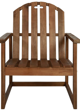 Tuinstoelen 2 st massief acaciahout