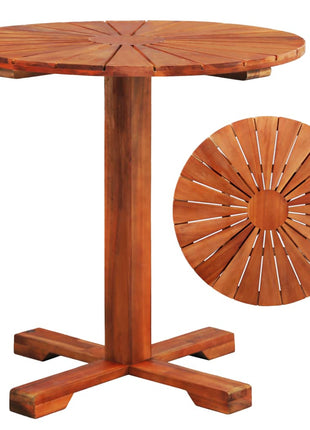 Bistrotafel 70X70 Cm Massief Acaciahout