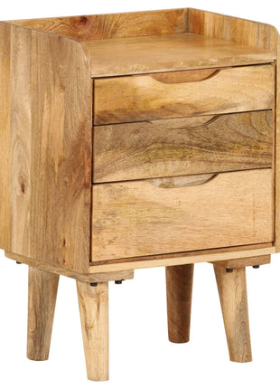 Nachtkastje 40X30X59,5 Cm Massief Mangohout