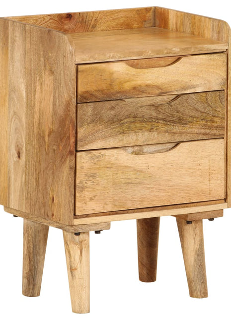 Nachtkastje 40X30X59,5 Cm Massief Mangohout
