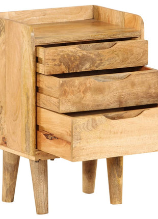 Nachtkastje 40X30X59,5 Cm Massief Mangohout