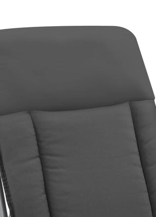 Tuinstoelen met kussen inklapbaar 2 st grijs