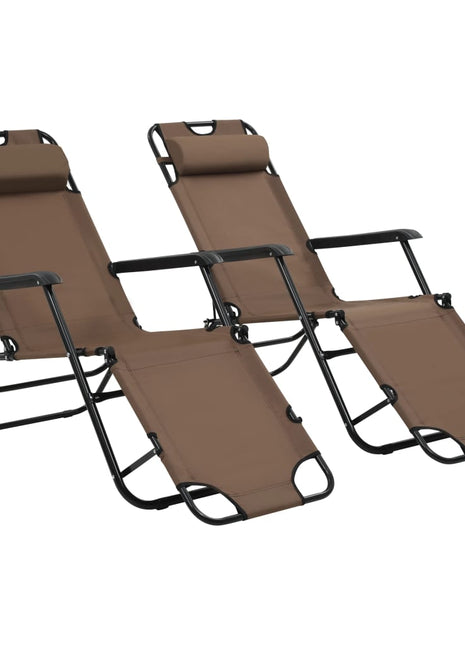 Ligbedden Inklapbaar Met Voetensteun Staal