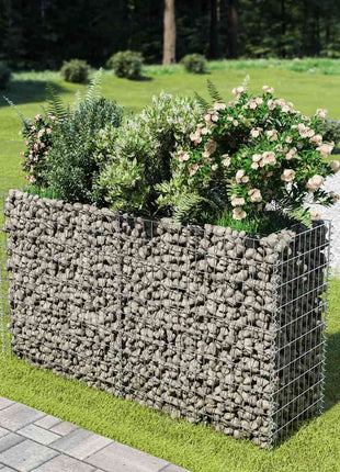 Gabion Plantenbak Verhoogd Gegalvaniseerd Staal