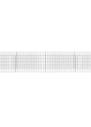 Gabion plantenbak verhoogd 360x50x50 cm gegalvaniseerd staal