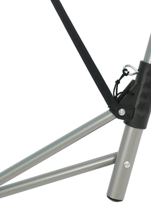 Hangmat met inklapbare standaard blauw