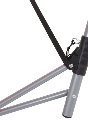 Hangmat met inklapbare standaard rood