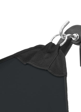 Hangmat met inklapbare standaard zwart