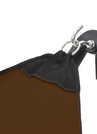 Hangmat met inklapbare standaard bruin