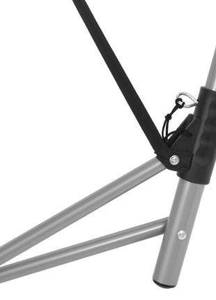 Hangmat met inklapbare standaard bruin