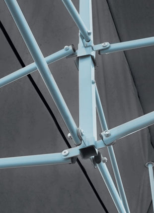 Partytent Pop-Up Inklapbaar Met Zijwanden 3X6 M Antraciet