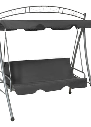 Schommelbank Met Luifel 198 Cm Stof En Staal