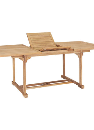 Tuintafel Verlengbaar 150- Massief Teakhout