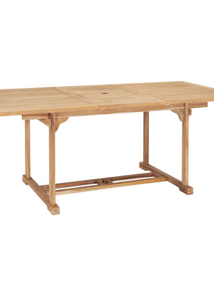 Tuintafel Verlengbaar 150- Massief Teakhout