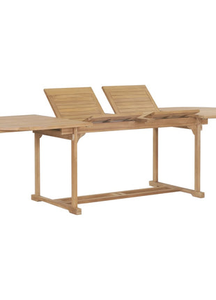 Tuintafel Verlengbaar 150- Massief Teakhout
