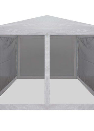 Partytent met 4 mesh zijwanden 3x3 m