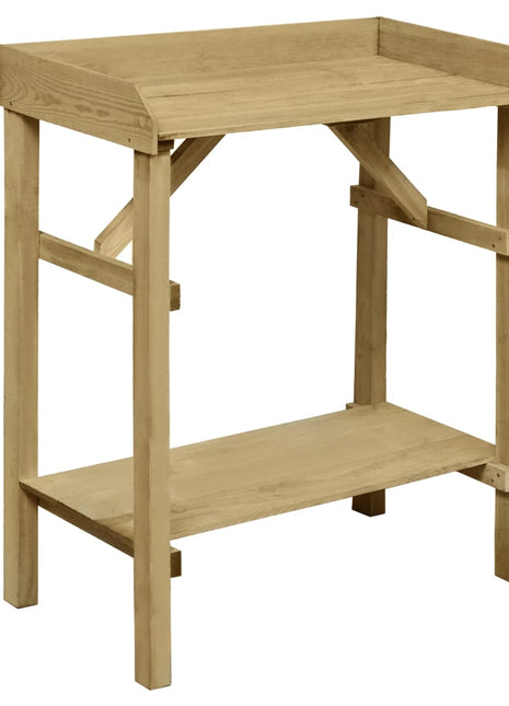 Oppottafel 75X40X90 Cm Geïmpregneerd Grenenhout