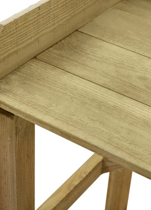 Oppottafel 75X40X90 Cm Geïmpregneerd Grenenhout
