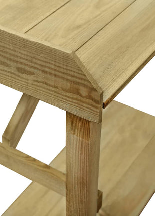 Oppottafel 75X40X90 Cm Geïmpregneerd Grenenhout