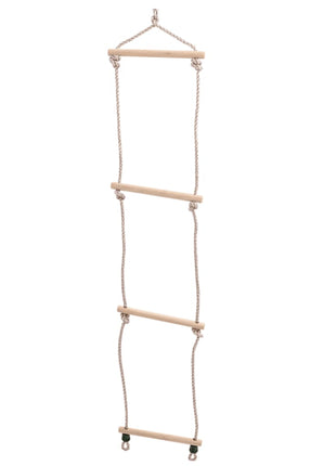 Schommelzitje en touwladder 37x15 cm PE blauw