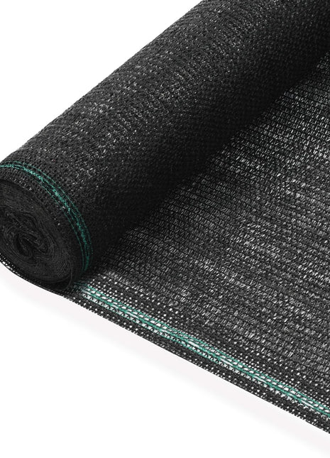 Tennisscherm 1,6x50 m HDPE zwart