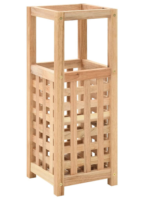 Paraplubak 18X18X50 Cm Massief Walnotenhout