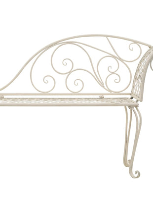 Chaise Longue 128 Cm Metaal Antiek