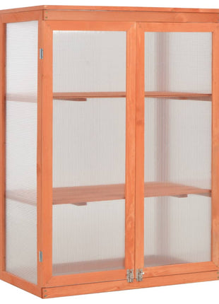 Tuinkas 75x47x109 cm hout