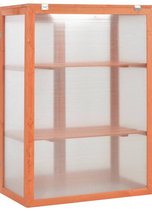 Tuinkas 75x47x109 cm hout