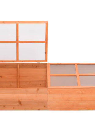 Tuinkas 180x57x62 cm hout