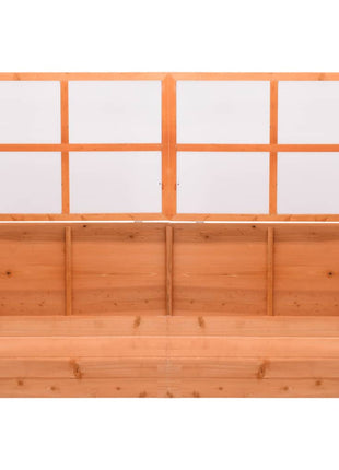 Tuinkas 180x57x62 cm hout
