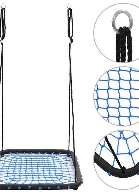 Schommel 200 kg 104x76 cm blauw