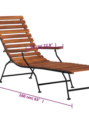Terrasstoel Massief Acaciahout