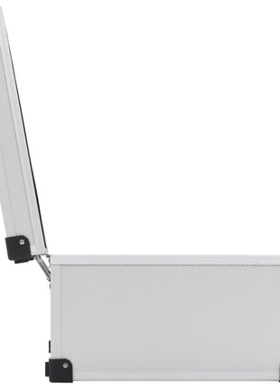 Cd-Koffer Voor 40 Cd's Aluminium Abs Kleurig
