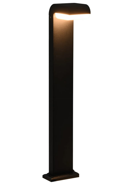 LED-buitenlamp 9 W ovaal zwart