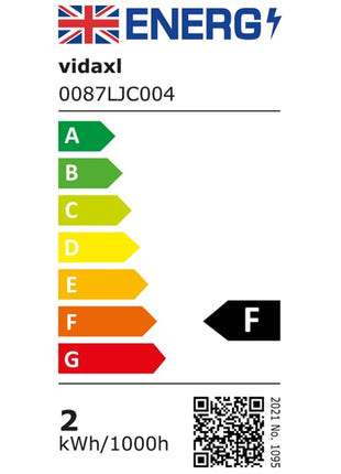 LED-buitenwandlampen 6 st 5 W vierkant zilverkleurig