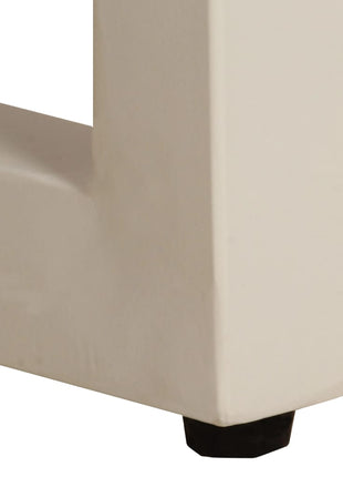 Salontafel 100X50X35 Cm Massief Mangohout En Staal