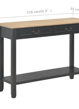Wandtafel 110X35X80 Cm Hout