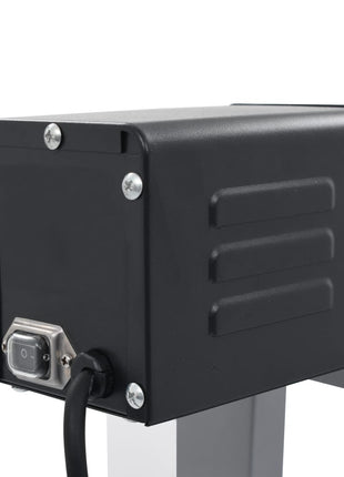 Draaispit barbecue met elektrische motor