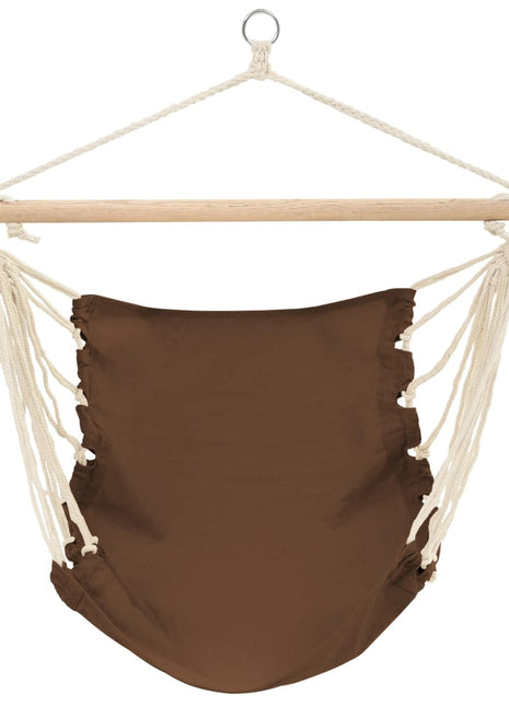 Hangstoel opvouwbaar bruin