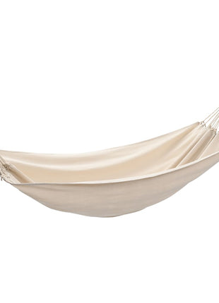 Hangmat 260x150 cm crèmekleurig