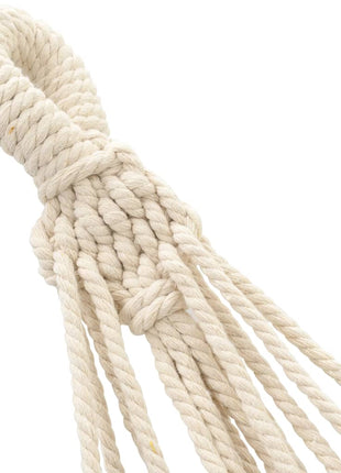 Hangmat 260x150 cm crèmekleurig