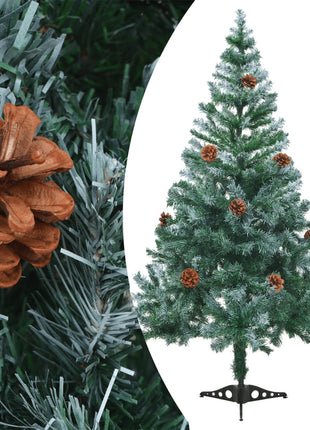 Kunstkerstboom Met Dennenappels 150 Cm Groen