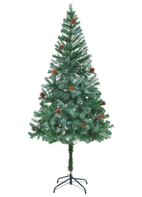 Kunstkerstboom Met Dennenappels 150 Cm Groen