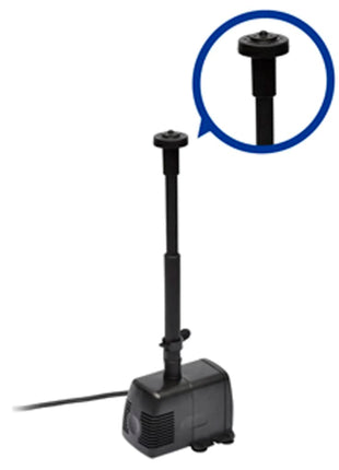 Fonteinpomp voor vijvers 1000 l / u